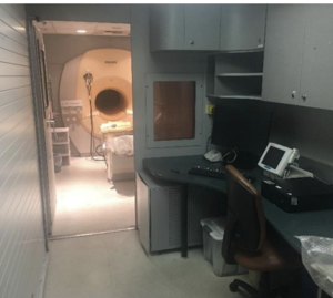 MOBILE PHILIPS INTERA/ACHIEVA 1.5T NOVA MRI SCANNER