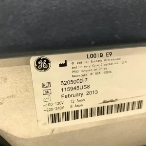 GE Logiq E9 with 4D option